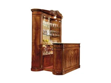REGGENZA - Wood veneer bar cabinet by Barnini Oseo - view 2